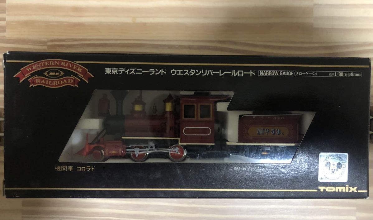 鉄道模型 ウェスタンリバーレールロード コロラド号 TOMIX 東京ディズニーランド ウエスタンリバーレールロード コロラド号