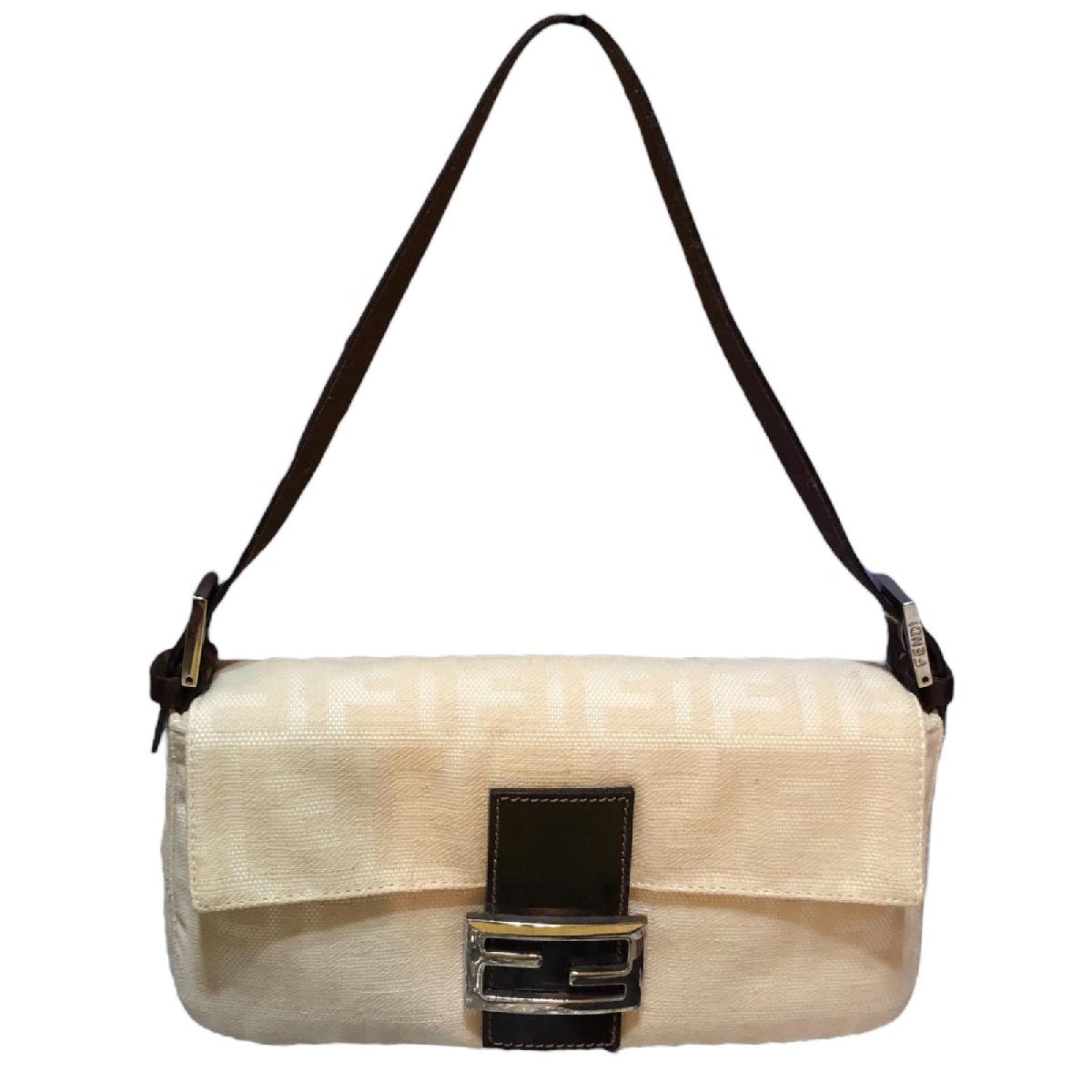 フェンディ ズッカ柄 FENDI マンマバケット ショルダーバッグ 