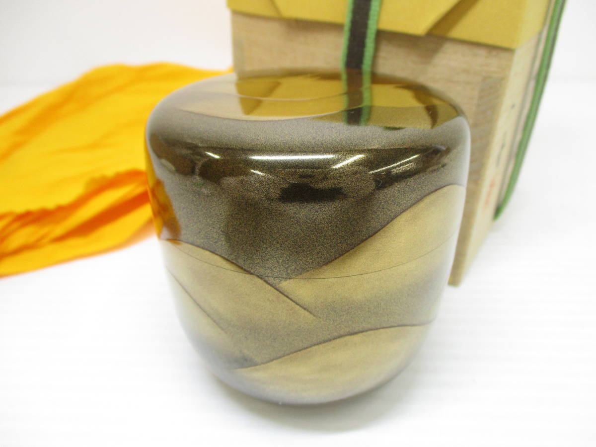 田村一舟 研出遠山 大棗 内梨地(桐箱入) - メルカリ