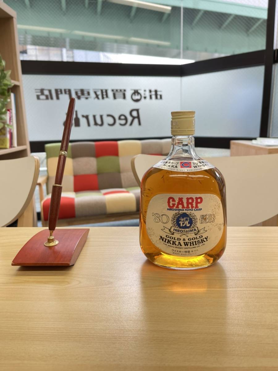 ウイスキー] ニッカ G&G 広島東洋カープ 80年優勝ボトル 760ml 日本