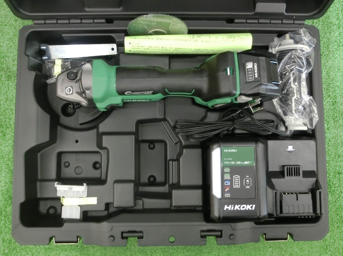 大人気，HOT ハイコーキ 日立 36V 100mm ブレーキ付き コードレスディスクグラインダ G3610DA XP(ディスクグラインダー)｜売買されたオークション情報、yahooの商品情報をアーカイブ公開 - オークファン ディスクグラインダー