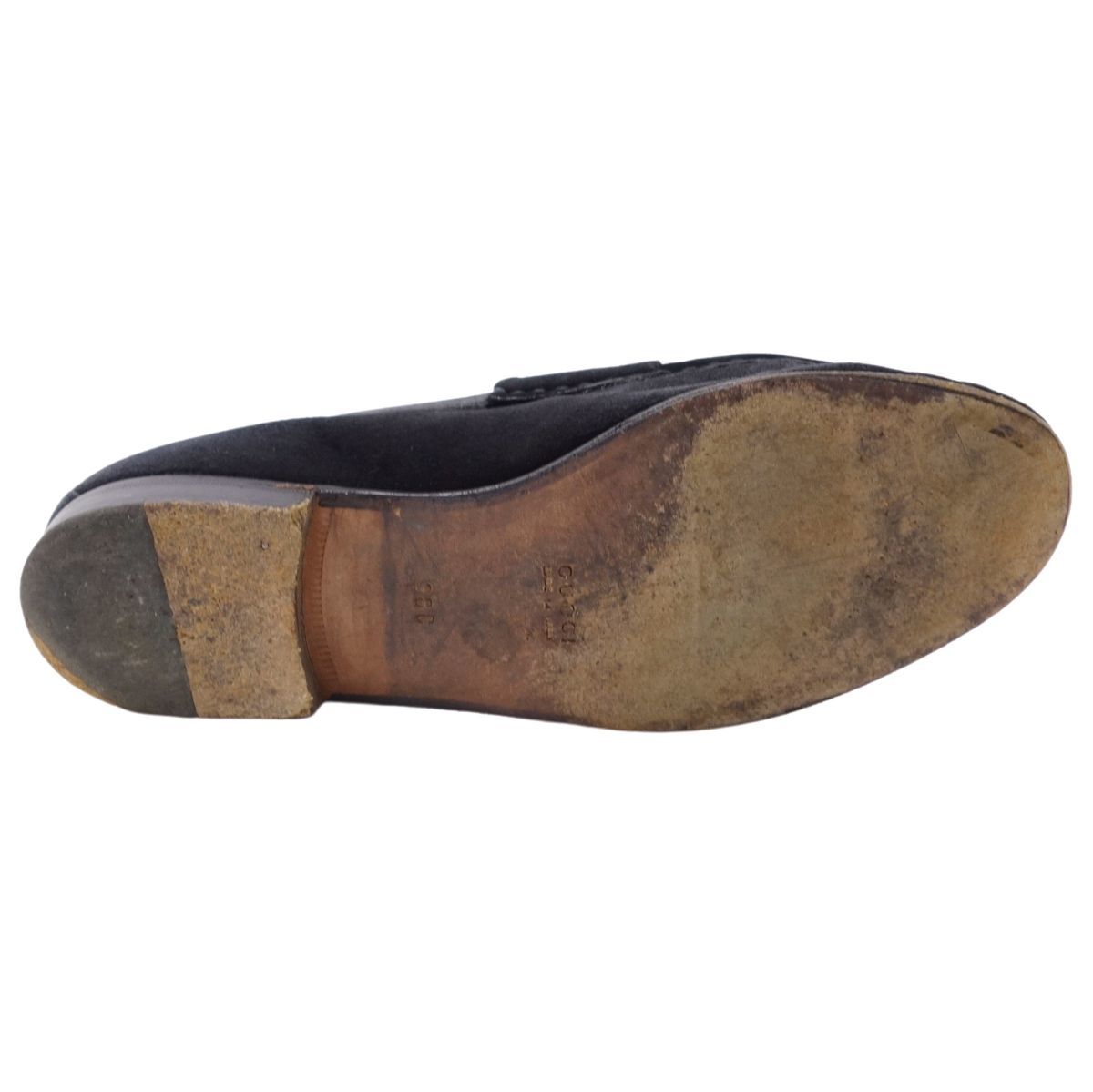 Vintage グッチ GUCCI ローファー モカシン ホースビット スウェード レディース シューズ 靴 38C(25cm相当) ブラック ch09do-rm11r05490 GUCCI ローファー グッチ 革靴 26.5 未使用