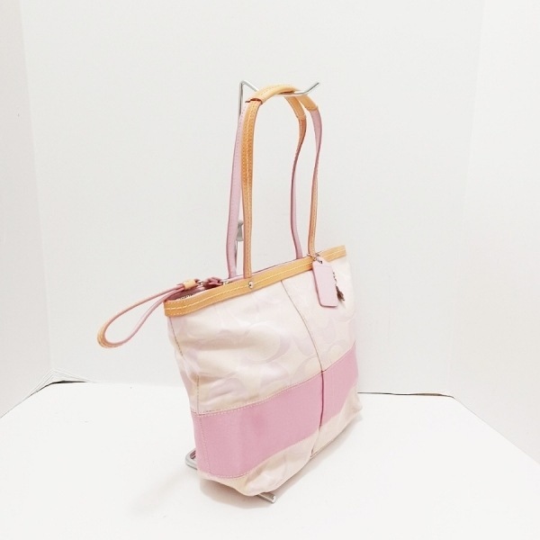 Coach／コーチブラウン レザー トート ショルダー 2WAYバッグ コーチ