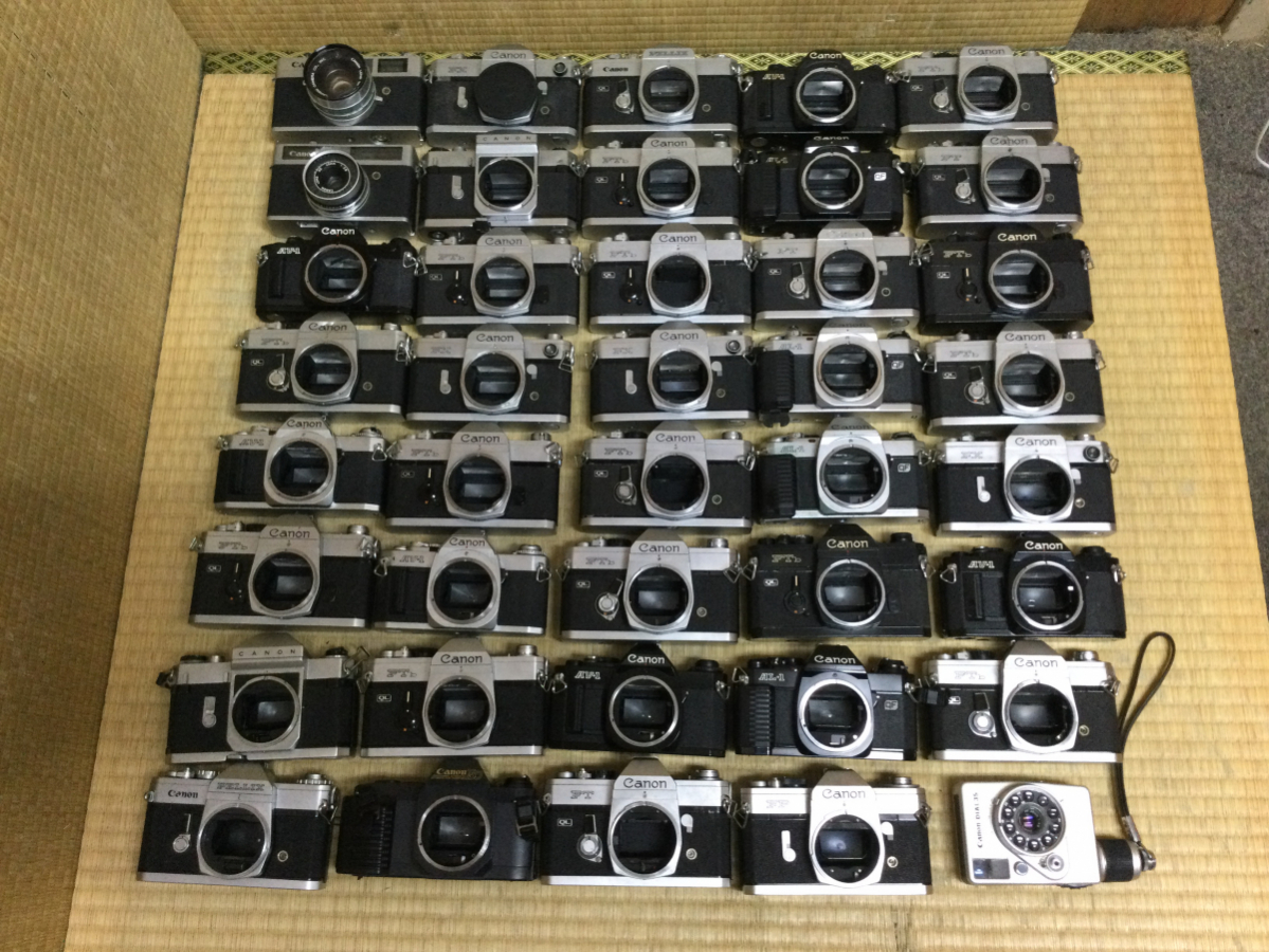 一眼カメラ他40点まとめ◇Canon◇KONICA◇Minolta◇FUJICA◇RICOH