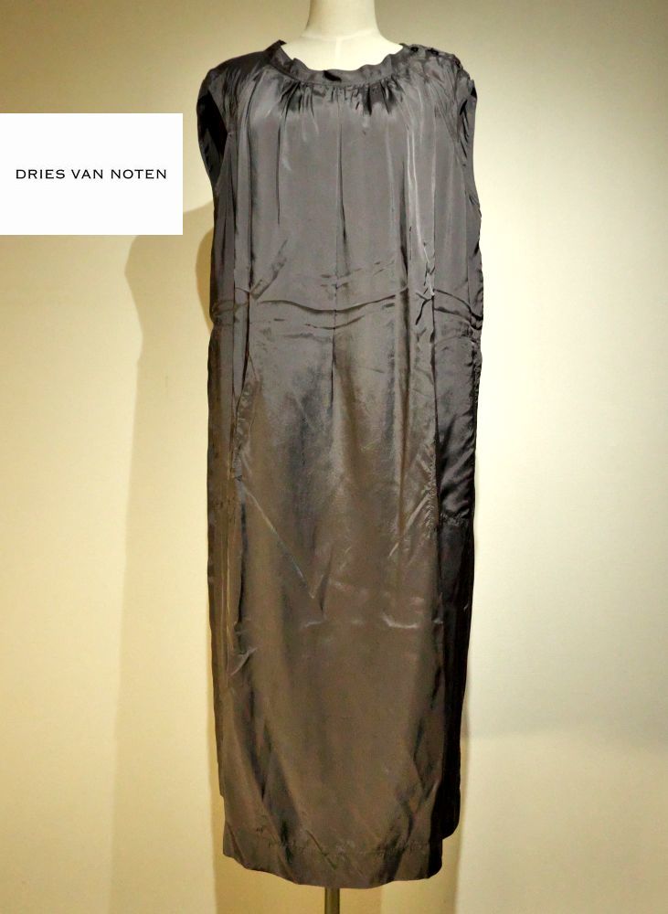  ドリス ヴァン ノッテン/ Dries Van Noten ノースリーブロングワンピース グレー系 品(ドリス ヴァン ノッテン)｜売買されたオークション情報、yahooの商品情報をアーカイブ公開 - オークファン その他