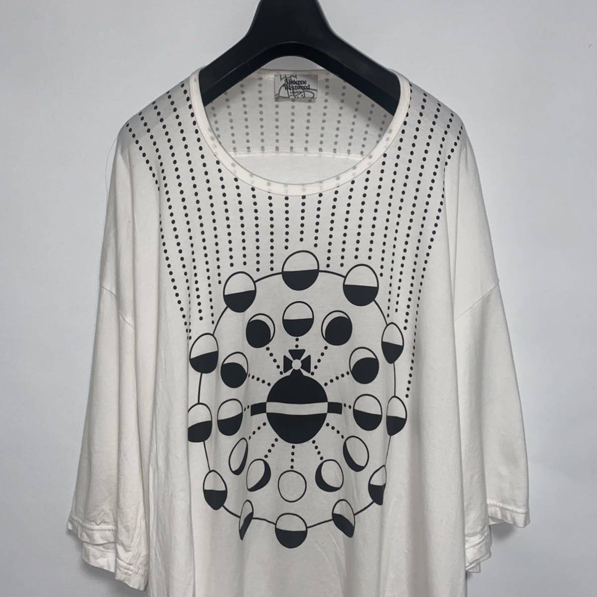 美品 vivienne westwood man オーブ 柄 ロゴ オーバーサイズ 