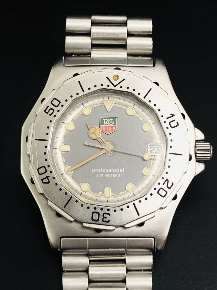 TAG HEUER タグホイヤー 200 meters 腕時計 オレンジ 文字盤 ラバー