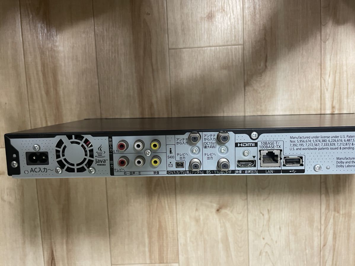 Panasonic DMR-BWT620 2012年製1TB☆パナソニック/DIGA☆HDD/BD