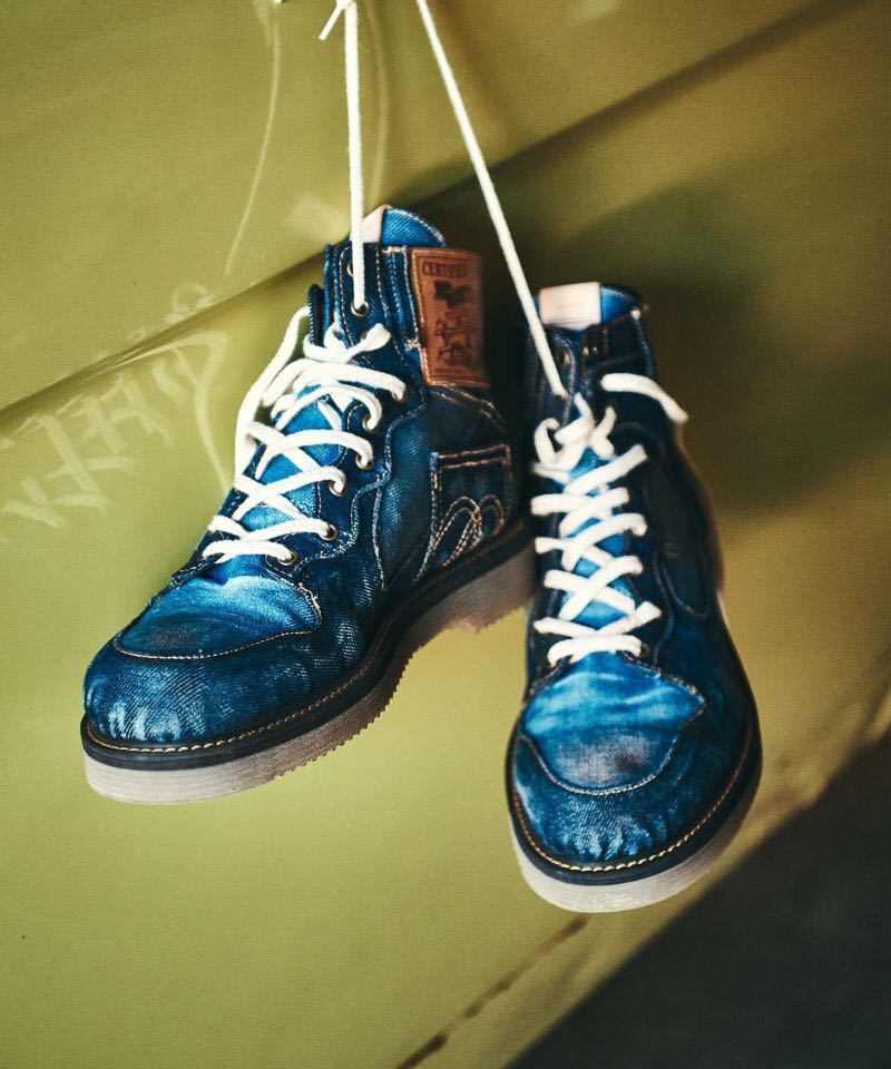  glamb グラム Denim Basket Shoes / デニムバスケットシューズ サイズ2(26.5cm)｜売買されたオークション情報、yahooの商品情報をアーカイブ公開 - オークファン 26.5cm
