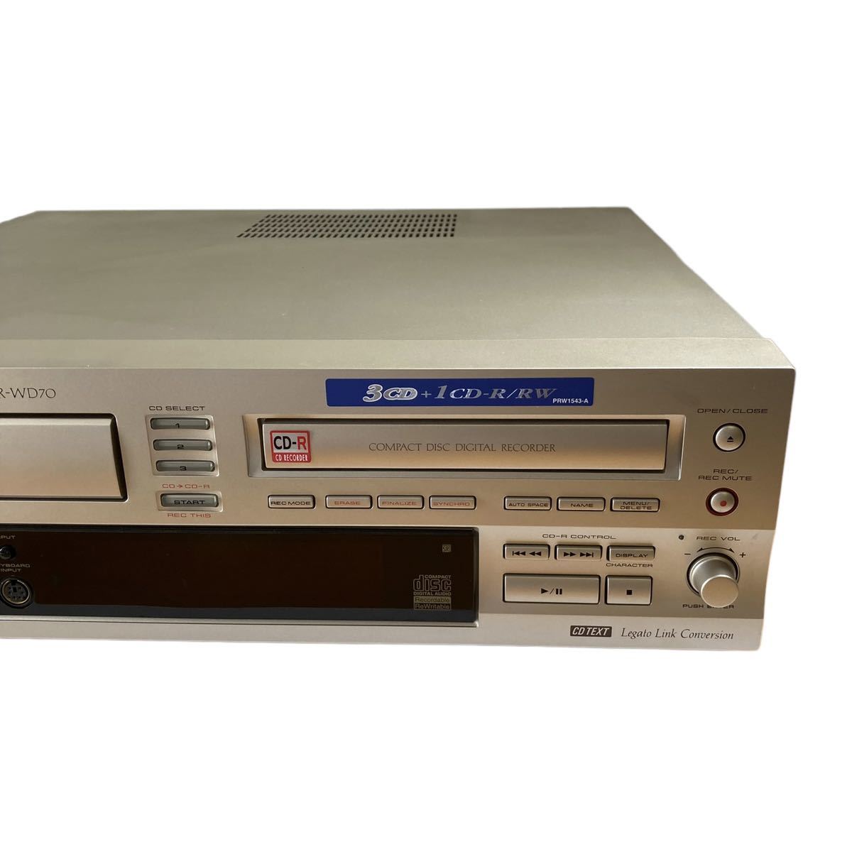 【100%新品，新品】 Pioneer パイオニア PDR-WD70 CD 3D チェンジャー レコーダー 3連奏 デッキ PDR-WD7 の兄弟機