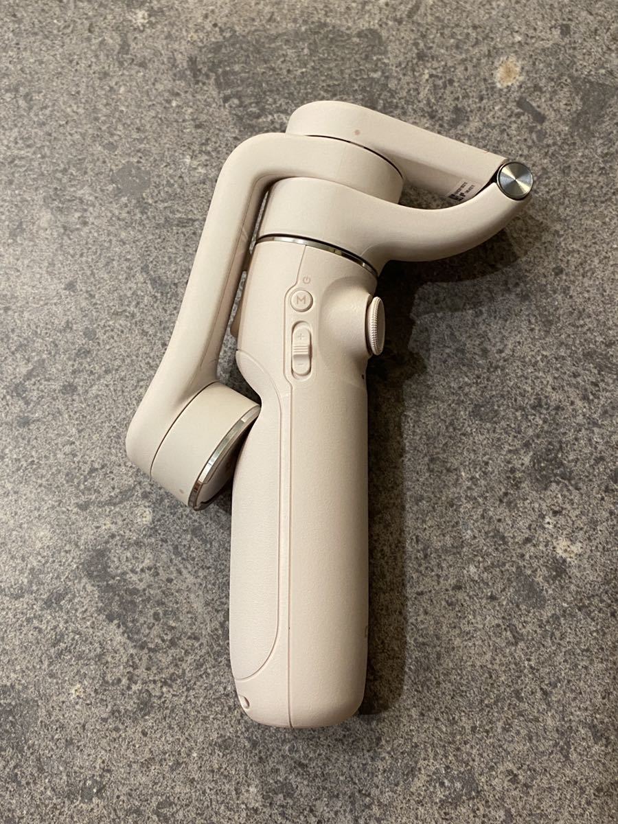 開封のみ〉DJI OM5 スマホ iPhone スタビライザー Sunset white サン