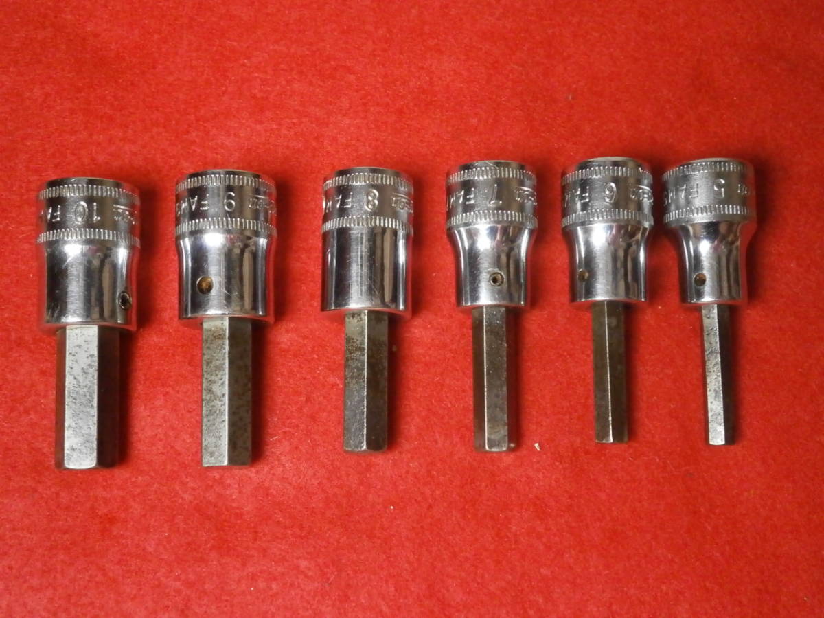 新品 Snap-on スナップオン 差込3/8 ヘックスソケット 6本 セット 5/6/7/8/9/10mm FAM 六角レンチ ヘキサゴン 旧ロゴ(六角レンチ)｜売買されたオークション情報、yahooの商品情報をアーカイブ公開 - オーク 六角レンチ