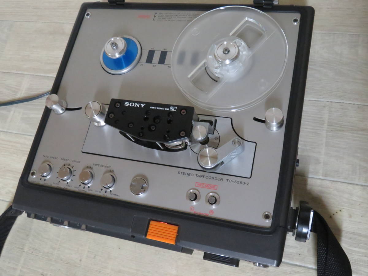 美品! 希少 SONY TC-5550-2 オープンデンスケ オープンリールデッキ