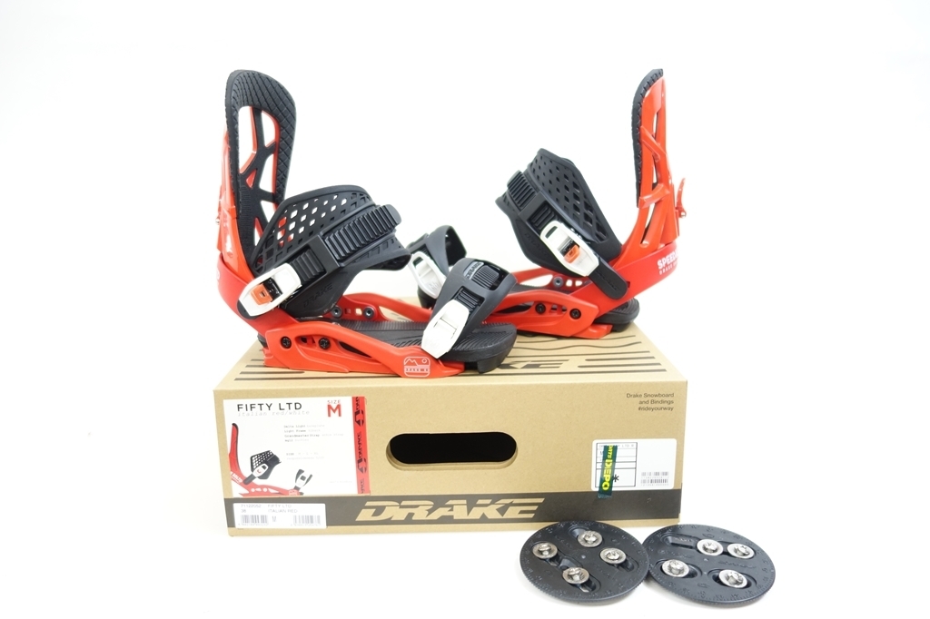 中古 20/21 DRAKE FIFTY LTD Mサイズ スノーボードビンディング 