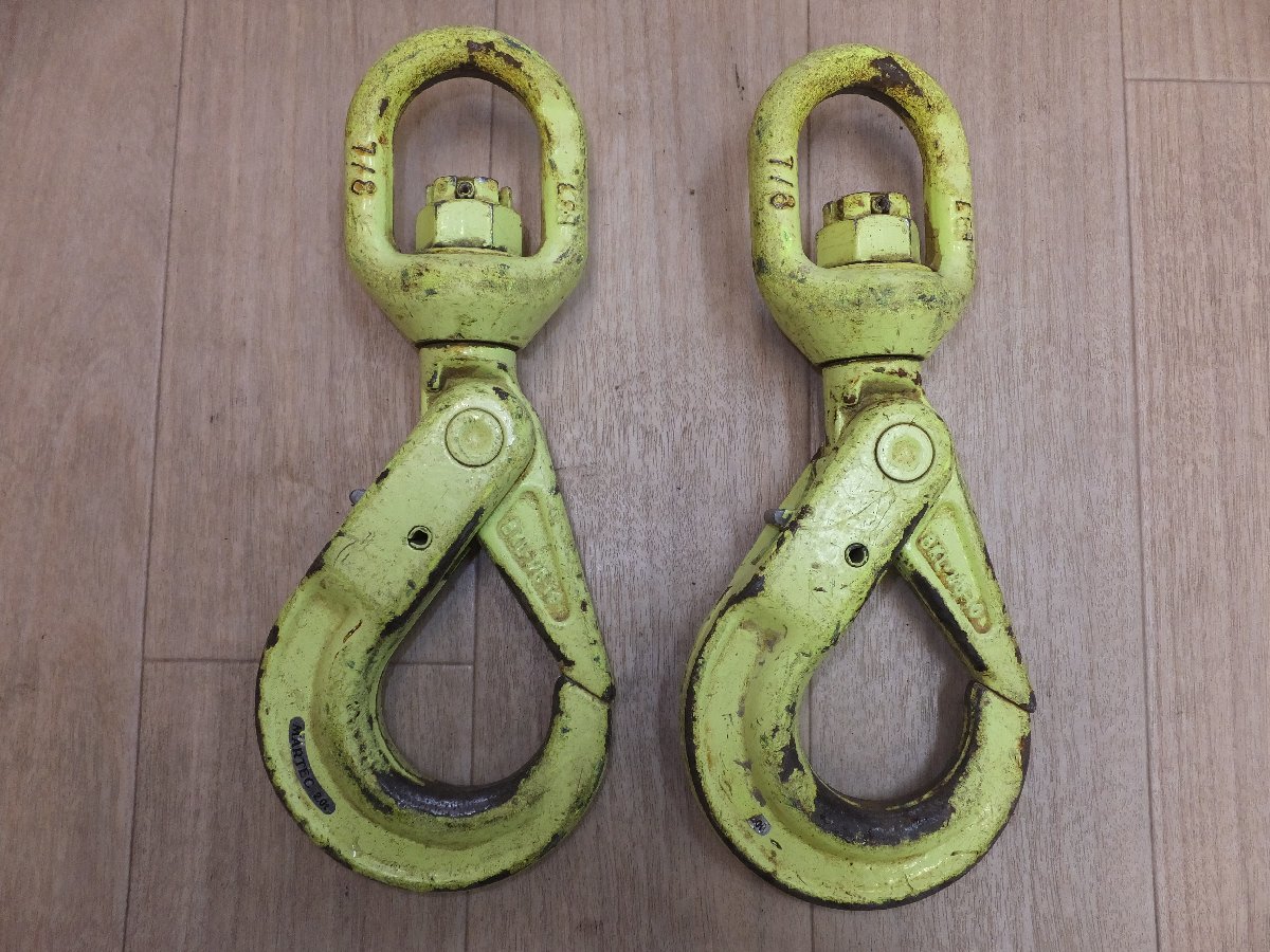 お買い得，100%新品 マーテック MARTEC スイベルフック BKL-7/8-10 2.0t 2個 セット GUNNEBO SWEDEN(ハンドツール、大工道具)｜売買されたオークション情報、yahooの商品情報をアーカイブ公開 - オークファン その他