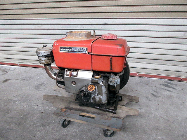 動作未確認 ヤンマー発動機？ エンジン NS40 引取限定 ディーゼル  