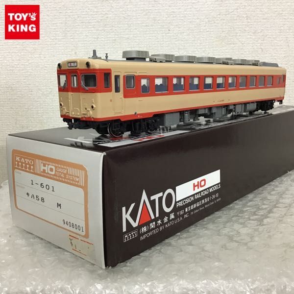 1円〜 動作確認済み KATO HOゲージ 1-601 キハ58(M)