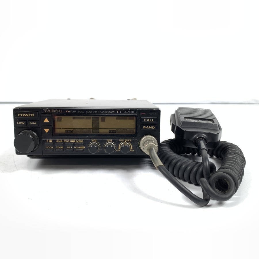 YAESU FT-4700 ジュシン機 YAESU FT-4700 VHF/UHF デュアルバンド FM