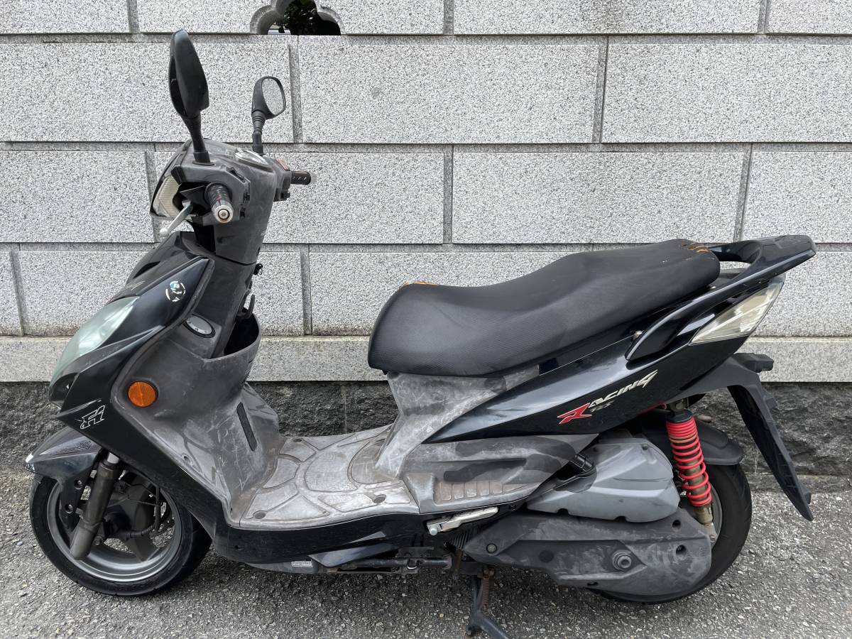 キムコ　レーシング１２５FI　 書類、鍵付き キムコ レーシング -キムコ ジャンク扱い レーシング125FI ス