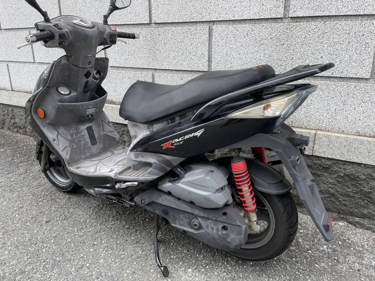 キムコ　レーシング１２５FI　 書類、鍵付き キムコ レーシング -キムコ ジャンク扱い レーシング125FI ス