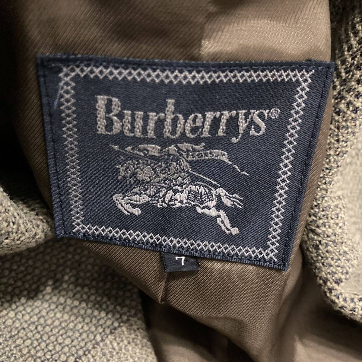 希少デザイン】バーバリー Burberry ウール テーラードジャケット
