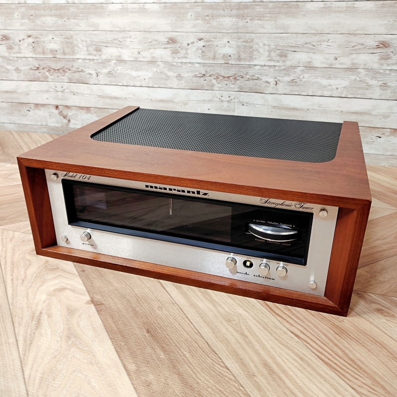 MARANTZ マランツ model 104 AM-FM チューナー オプションウッドケース