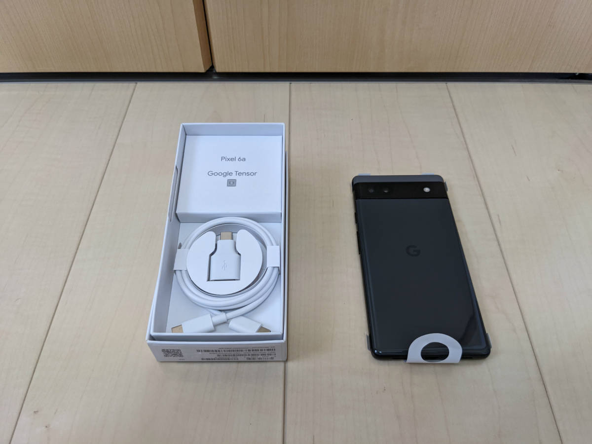 未使用】Google Pixel 6a 128GB チャコール（黒）【送料無料】 6a