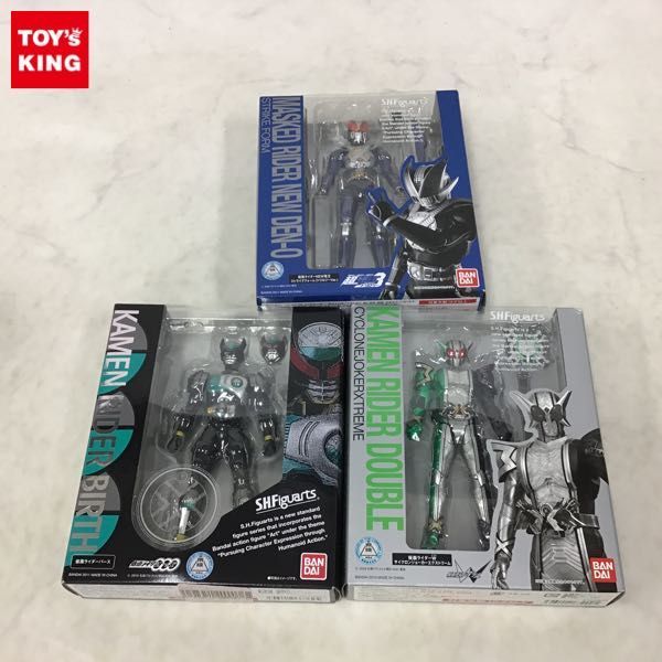 1円～ S.H.Figuarts 仮面ライダーバース 仮面ライダーW サイクロンジョーカーエクストリーム 他