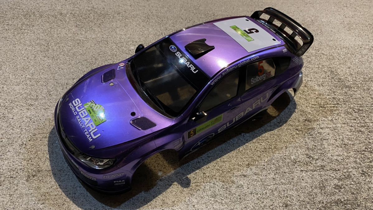 安い，HOT TAMIYA SUBARU IMPREZA WRC 2008 ボディー 中古 スバル