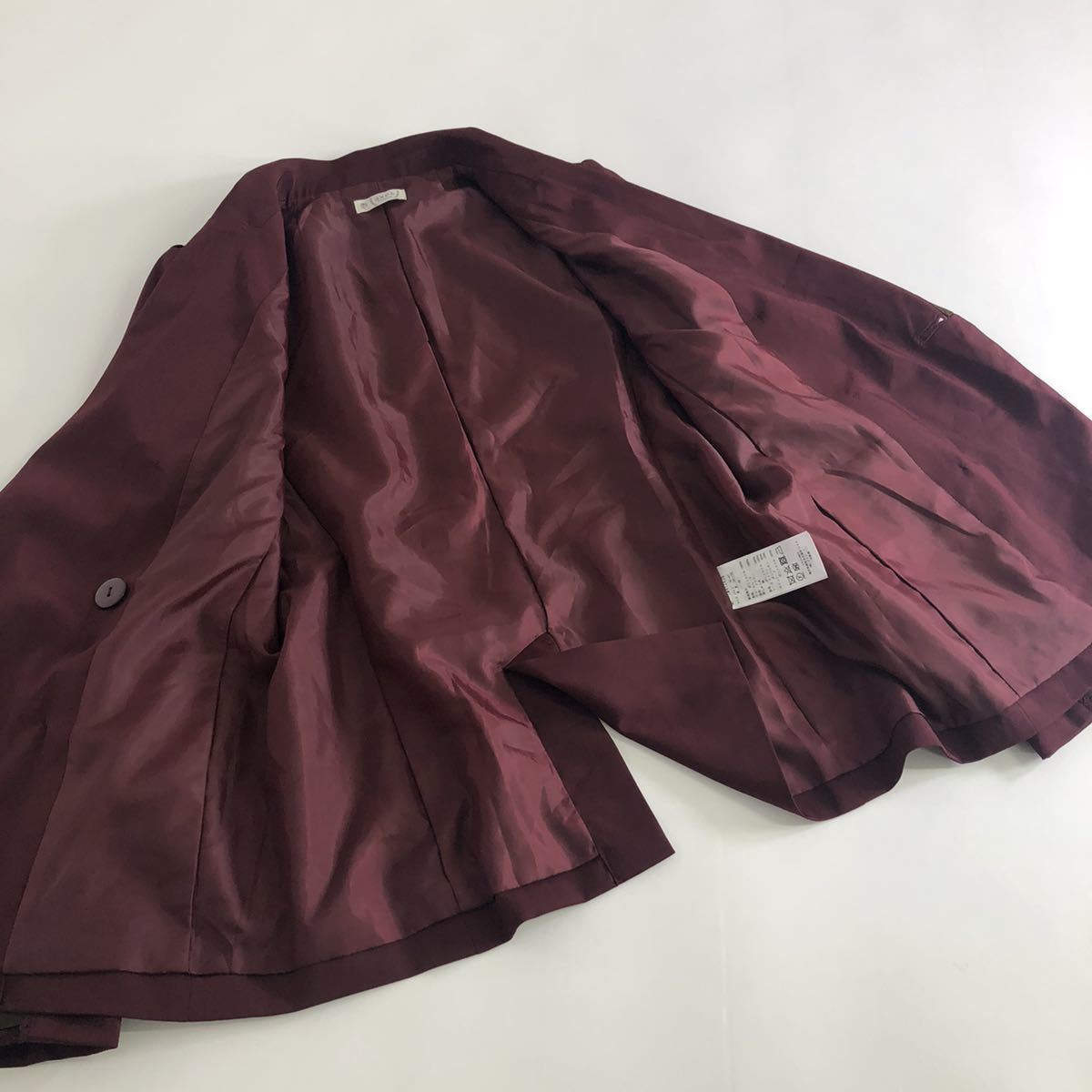 Gi26《美品》axes femme アクシーズファム テーラードジャケット 