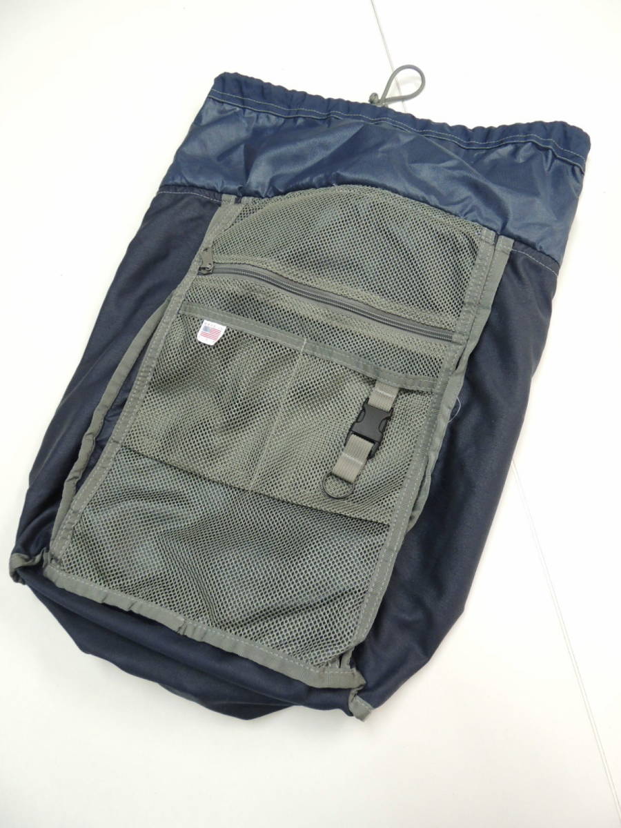 ★ ブリーフィング BRIEFING ユナイテッドアローズ BEAUTY&YOUTH 別注 USA製 メッシュ ポケット リュック バックパック トート B&Y UNITED BRIEFING | 2023.03.23 Collaboration ブリーフバッグ