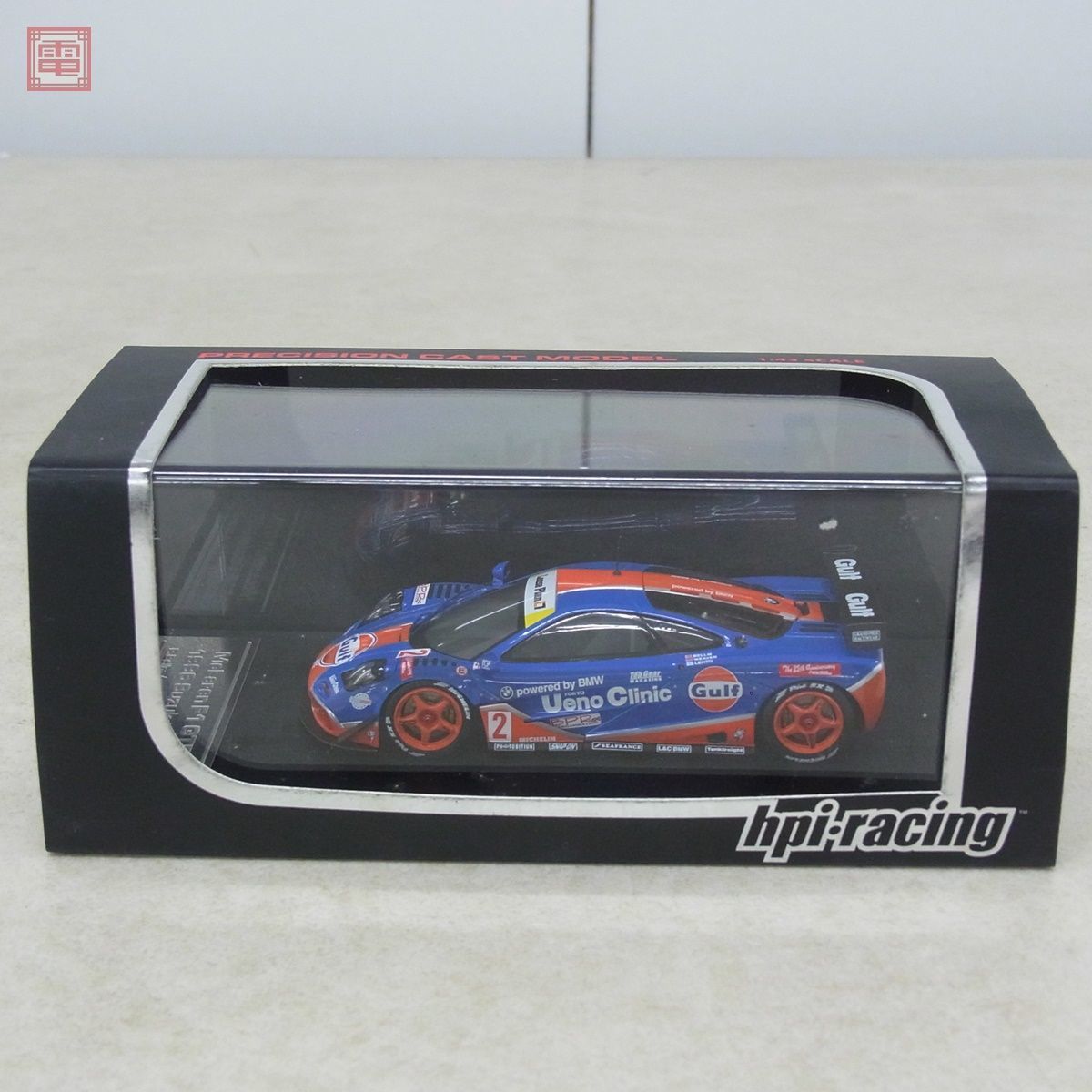 hpiレーシング 1/43マクラーレンF1 GTR #2 1996 鈴鹿 No.8256 hpi 