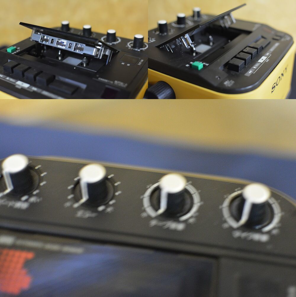 希少☆SONY カセット プレーヤー KPX-1/カラオケランド 音出しOK