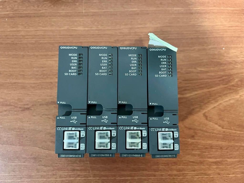 Q06UDVCPU 美品 動作保証6ヵ月 4台まとめ売り 三菱電機 Q06UDVCPU 2026年