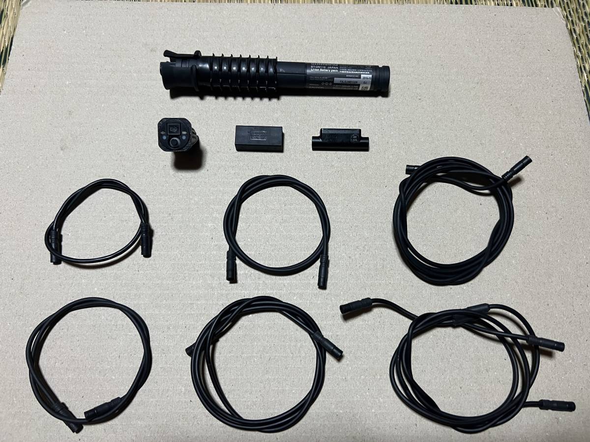 Di2ケーブル、ジャンクション、バッテリーセット Shimano di2 バッテリー ジャンクションAB ケーブル セット シマノ Di2
