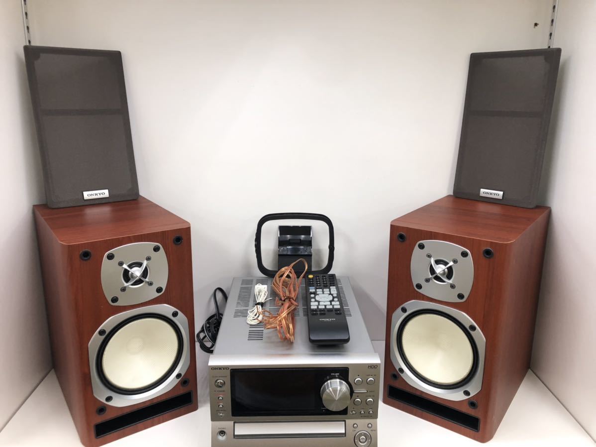ラジオ・コンポ ONKYO CD/HDD TUNER AMPLIFIER BR-NX10A ラジオ