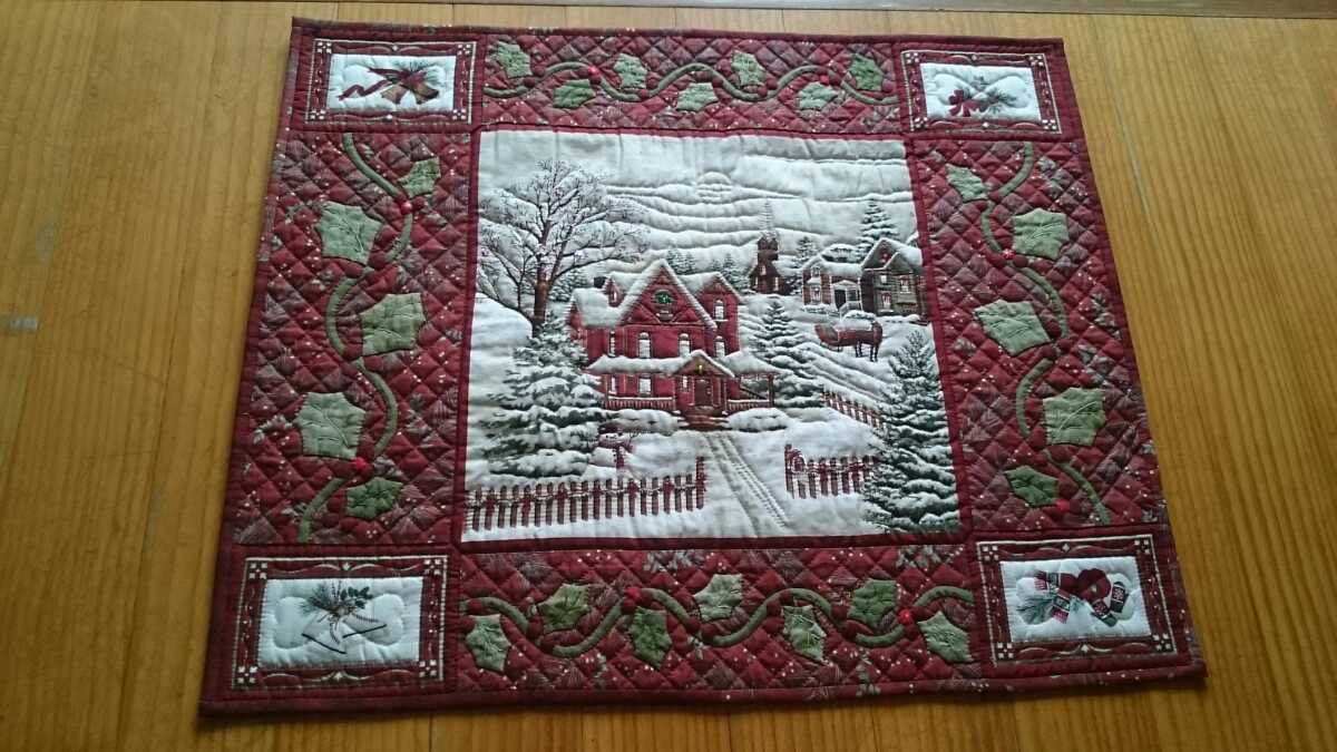 モダの生地を使って大人っぽいクリスマスキルト 生地moda fabrics &frasl;Christmas Eve( WINTER BOTANICAL&frasl;SAGE) \u2013 代官山