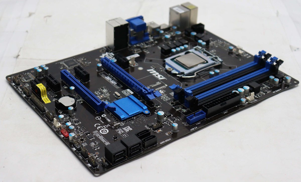 その他 Core i7-4770K ,MSI Z87-S01 ,16GB 通電OK】 マザーボード & CPU MSI Z87-S01 Core i7 4770K ATX LGA1150