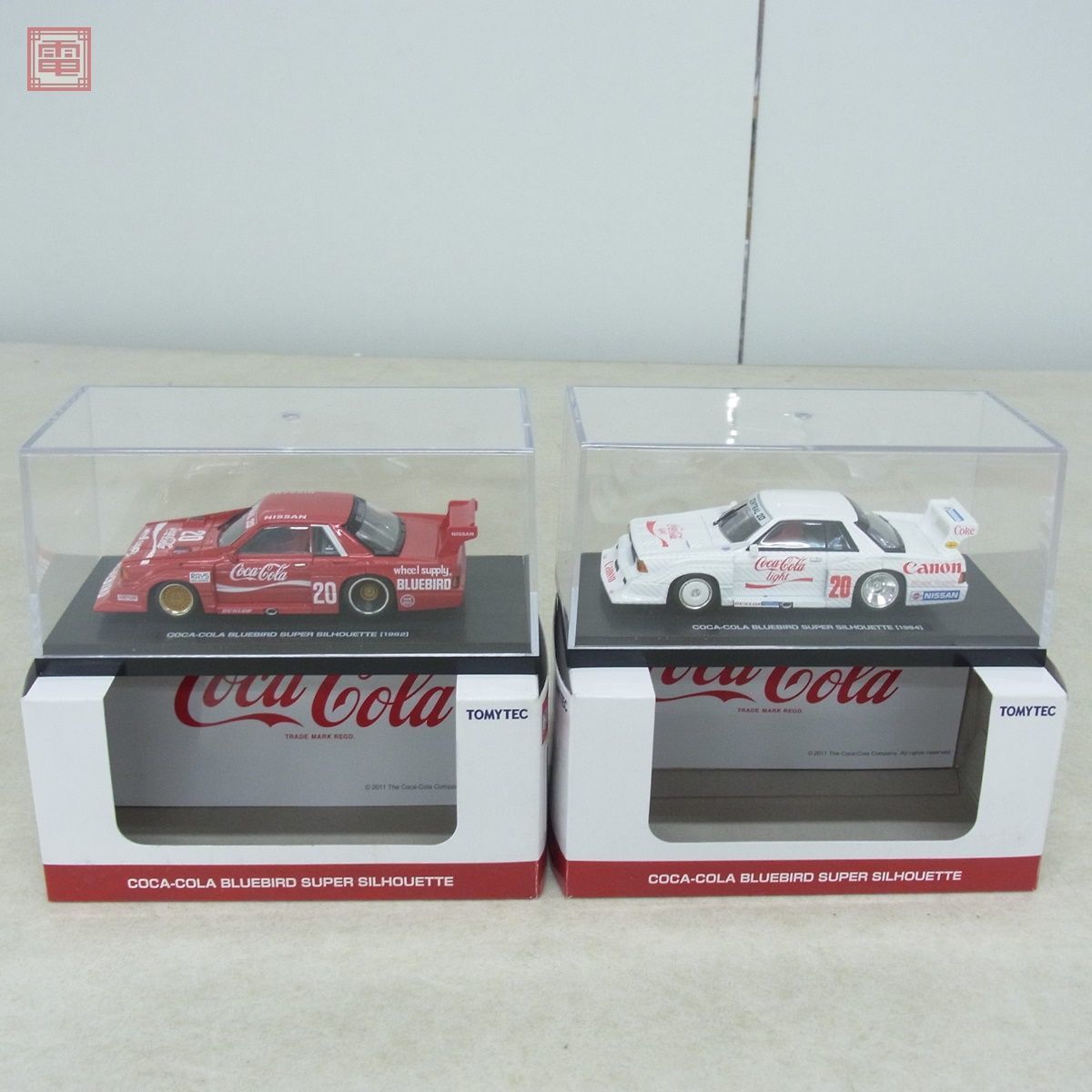 トミカ/エブロ 1/43 コカ・コーラ ブルーバード スーパーシルエット 82