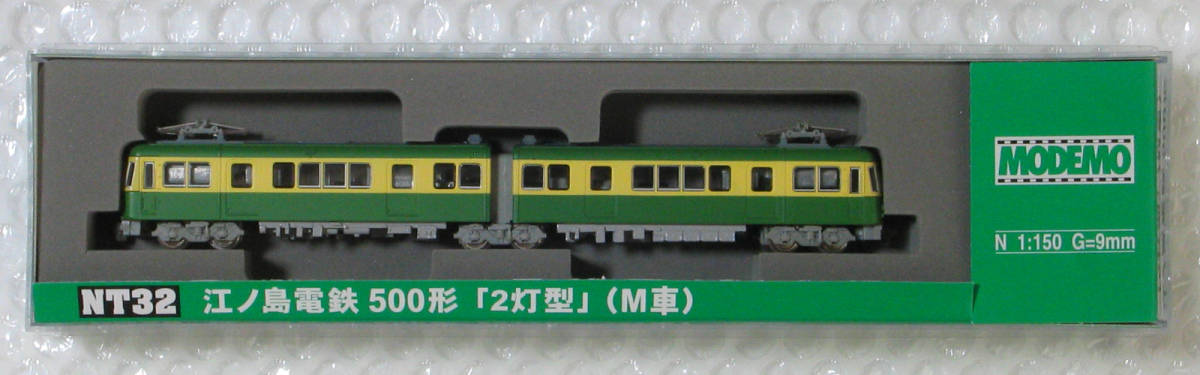 MODEMO NT32 江ノ島電鉄 500形 2灯型 M車 未走行品 【公式通販】