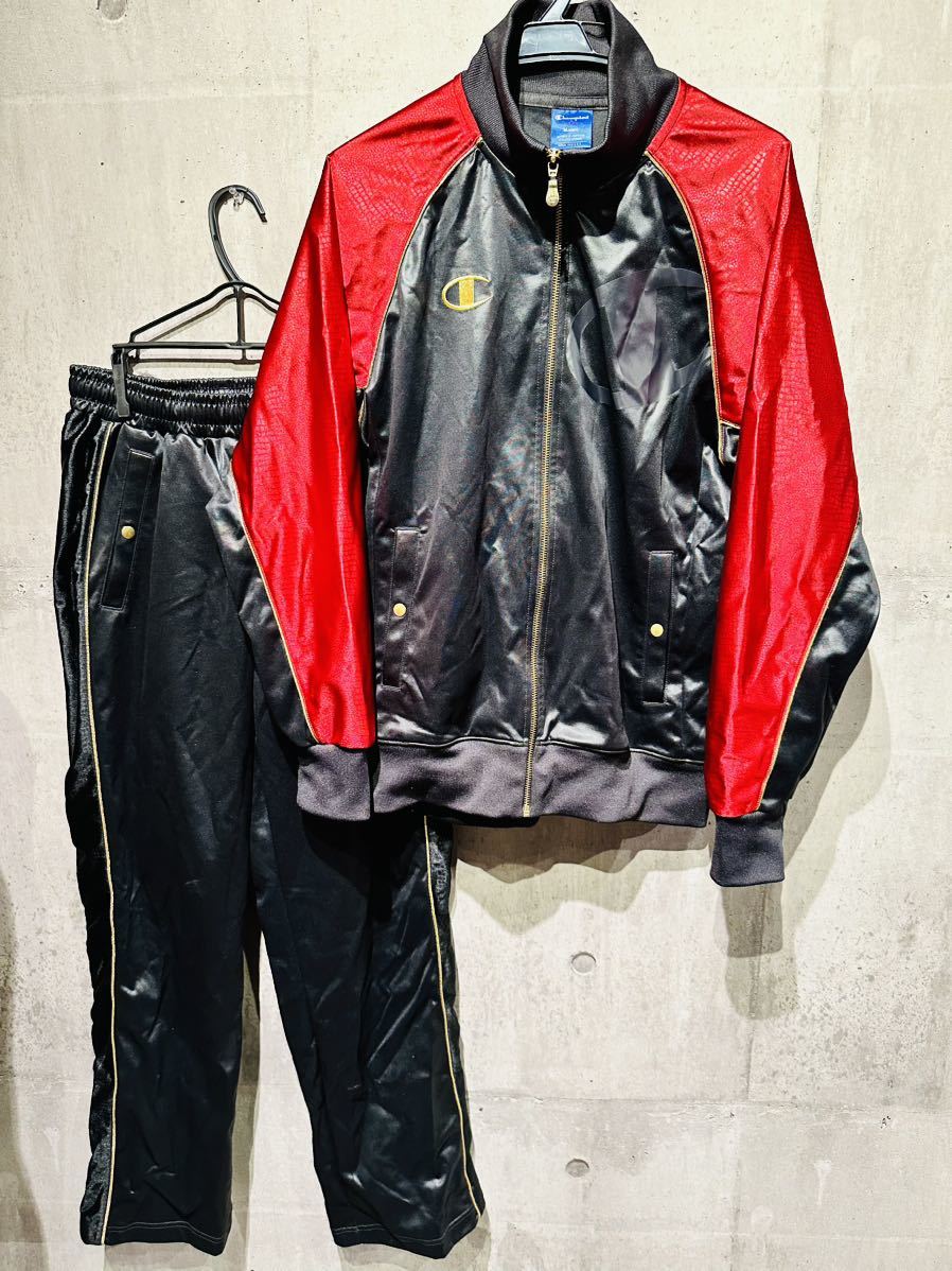 人気！格闘技好きにも！極美品！Champion ジャージ 上下セット