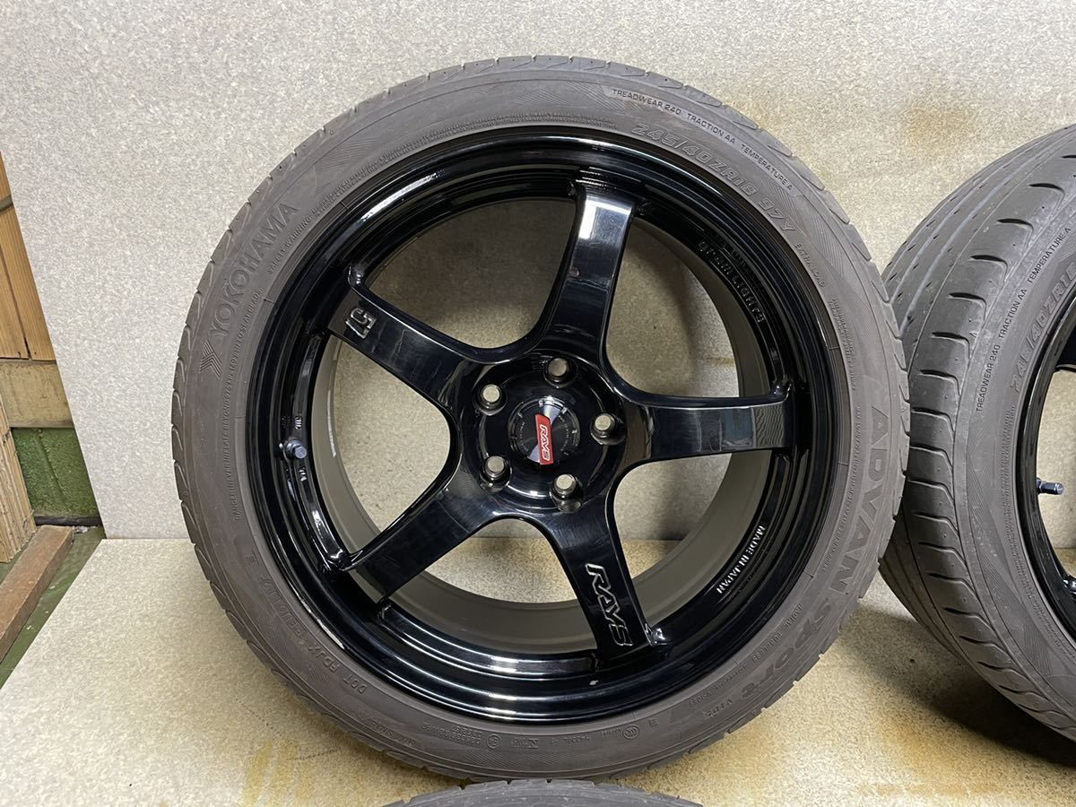RAYS gram LIGHTS 57CR レイズ グラムライツ 57CR JAPAN 18インチ 18x8 
