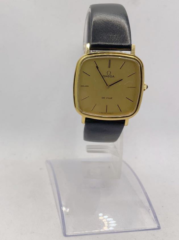 OMEGA DE VILLE AUTOMATIC 自動巻き 不稼働品　ジャンク ☆可動ジャンク品☆ OMEGA DE VILLE 手巻き ゆうパックのみ同梱可