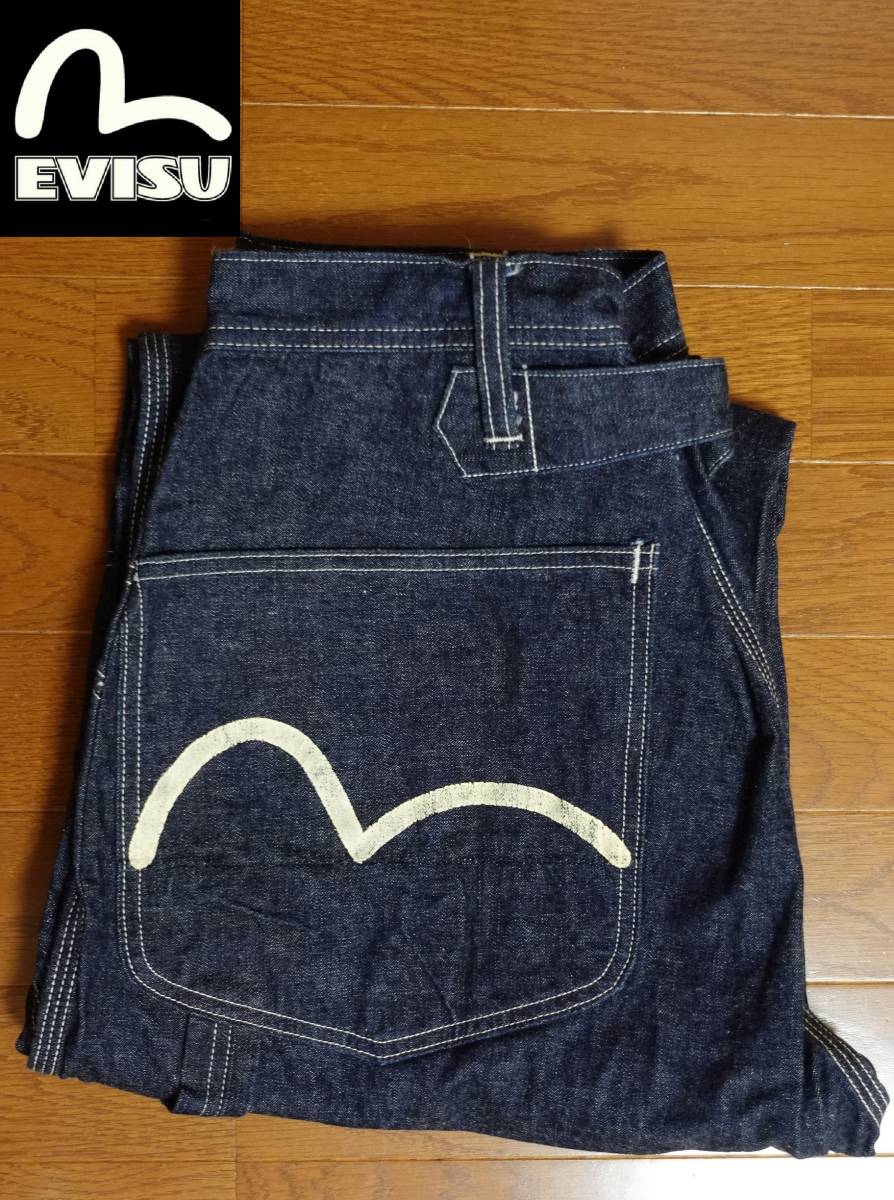  W36 WAREHOUSE別注 EVISU エヴィス ペインターパンツ デニム ジーンズ ボタンフライ 日本製 / ウエアハウス パンツ インディゴ / ⑨(W36以上)｜売買されたオークション情報、yahooの商品情報をアーカ 男性用