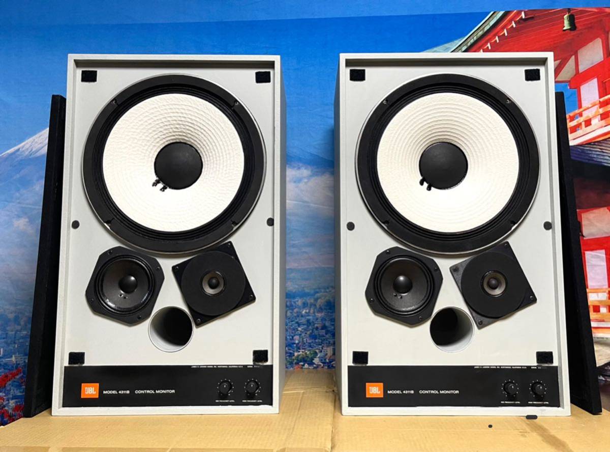 JBL 4311B CONTROL MONITOR スピーカーペア。動作良好き(美品) JBL