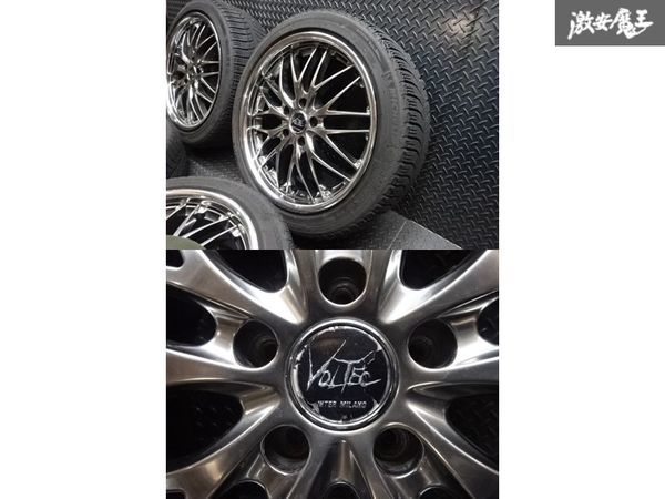 ○インターミラノ VOLTEC ボルテック メッシュ 18インチ 7.5J +48 PCD 