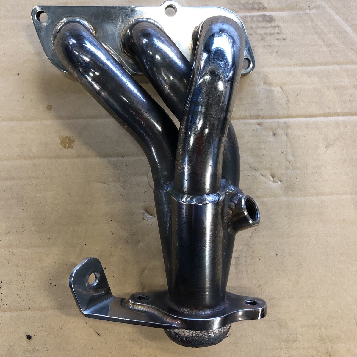 中古KCtechnica】社外エキマニ ケーシーテクニカエッセ L235 L245 KF 