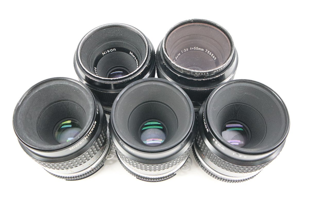 55mm Nikon ニコン Auto F3.5 #4069-14 【18点】NIKON ニコン Micro
