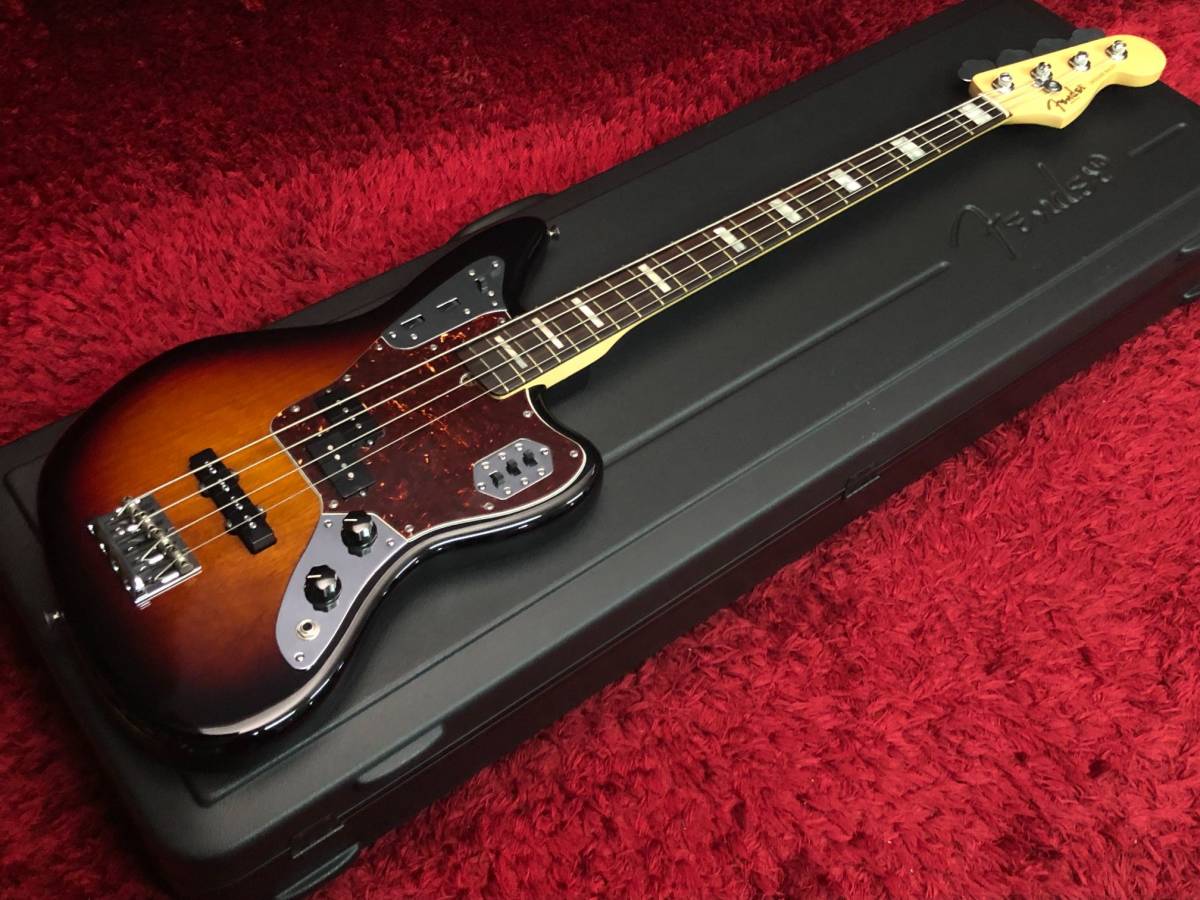 美品 フェンダーUSA America standard Jaguar ジャガー エレキベース 