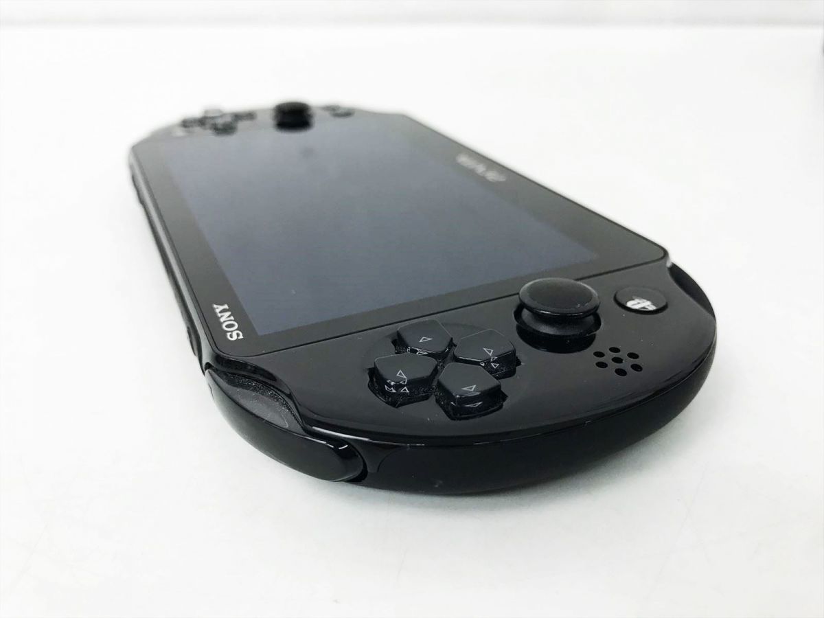 1円】PSVITA 本体/外箱 セット ブラック SONY PlayStation VITA PCH 